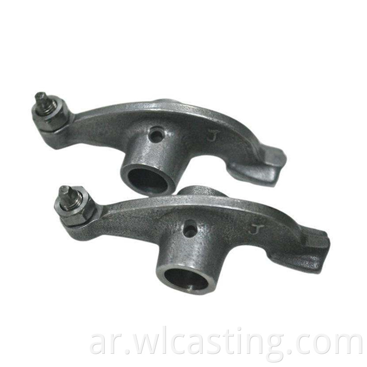 ductile carbon stainless steel rocker arm shaft casting investment
